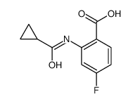 2-(环丙甲酰氨基)-4-氟苯甲酸图片