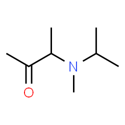 2-Butanone, 3-[methyl(1-methylethyl)amino]- (9CI) structure