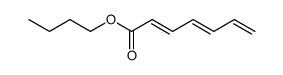 hepta-2,4,6-trienoic acid butyl ester结构式