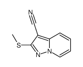 2-methylsulfanylpyrazolo[1,5-a]pyridine-3-carbonitrile Structure