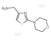 1-(2-morpholin-4-yl-1,3-thiazol-4-yl)methanamine(SALTDATA: 2HCl 0.1H2O)图片