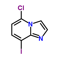 5-Chloro-8-iodoimidazo[1,2-a]pyridine structure