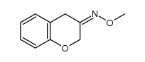 chroman-3-one O-methyl oxime结构式