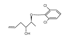 (2S,3R)-2-O-(2,6-dichlorobenzyl)-5-hexen-2,3-diol结构式