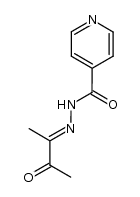 2,3-butanedione monoisonicotinoylhydrazone picture