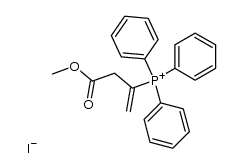 iodure du methylcarbethoxy-1 propene-2 yl-2 triphenylphosphonium结构式