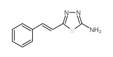 5-[(E)-2-phenylethenyl]-1,3,4-thiadiazol-2-amine picture