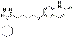 3,4-Dehydro Cilostazol-d11 structure