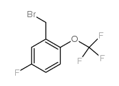 2-(Trifluoromethoxy)-5-fluorobenzyl bromide structure