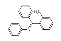 N-((2-aminophenyl)(phenyl)methylene)aniline Structure