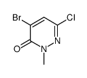 4-Bromo-6-chloro-2-methylpyridazin-3(2H)-one picture