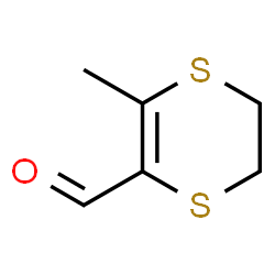 1,4-Dithiin-2-carboxaldehyde, 5,6-dihydro-3-methyl- (9CI) Structure