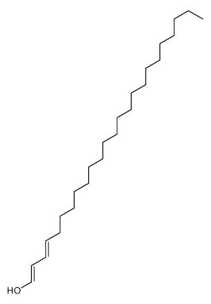 tetracosa-1,3-dien-1-ol Structure