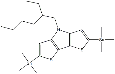 4-(2-ethylhexyl)-2,6-bis(triMethylstannyl)-4H-dithieno[3,2-b:2',3'-d]pyrrole picture