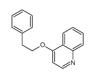 4-(2-phenylethoxy)quinoline Structure