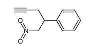 5-Nitro-4-phenyl-1-pentyne Structure