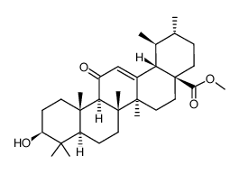 11-oxo-methyl ursolate Structure