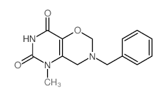 3-Benzyl-5-methyl-3,4-dihydro-2H-pyrimido[4,5-e][1,3]oxazine-6,8(5H,7H)-dione Structure