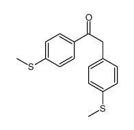 1,2-bis(4-methylsulfanylphenyl)ethanone结构式