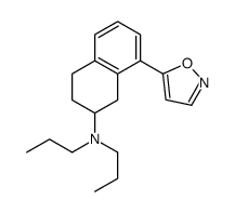 8-(1,2-oxazol-5-yl)-N,N-dipropyl-1,2,3,4-tetrahydronaphthalen-2-amine Structure