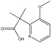 2-(3-Methoxypyridin-2-yl)-2-methylpropanoic acid Structure
