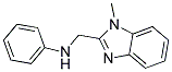 (1-METHYL-1H-BENZOIMIDAZOL-2-YLMETHYL)-PHENYL-AMINE picture