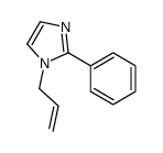 2-phenyl-1-prop-2-enylimidazole结构式