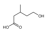 5-hydroxy-3-methylpentanoic acid Structure