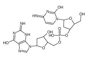 deoxycytidylyl-(3'-5')-deoxyguanosine结构式