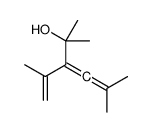 3-(1-Methylethenyl)-2,5-dimethyl-3,4-hexadien-2-ol Structure