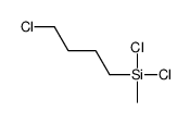 dichloro-(4-chlorobutyl)-methylsilane结构式