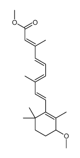 4-Methoxy Retinoic Acid Methyl Ester结构式