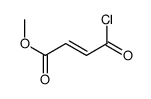 methyl 4-chloro-4-oxobut-2-enoate Structure