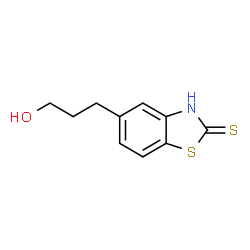 2(3H)-Benzothiazolethione,5-(3-hydroxypropyl)-(9CI)结构式