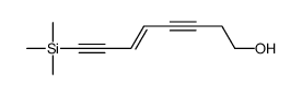 8-trimethylsilyloct-5-en-3,7-diyn-1-ol Structure