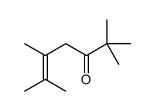 2,2,5,6-tetramethylhept-5-en-3-one结构式