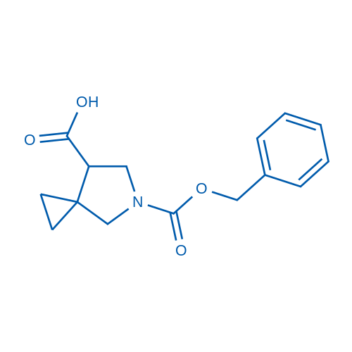 5-((Benzyloxy)carbonyl)-5-azaspiro[2.4]heptane-7-carboxylic acid picture