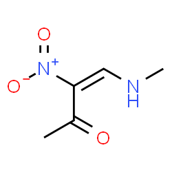 3-Buten-2-one, 4-(methylamino)-3-nitro-, (3E)- (9CI) structure