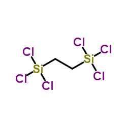 1,2-Ethanediylbis(trichlorosilane) structure