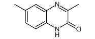 2(1H)-Quinoxalinone,3,6-dimethyl-结构式