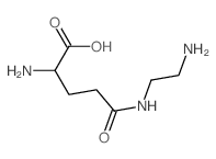 2-amino-5-(2-aminoethylamino)-5-oxopentanoic acid结构式