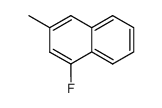 2-Methyl-4-fluoro-naphthalene结构式