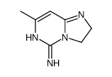 Imidazo[1,2-c]pyrimidine, 5-amino-2,3-dihydro-7-methyl- (8CI) structure