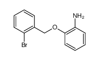 2-(2-bromobenzyloxy)aniline结构式