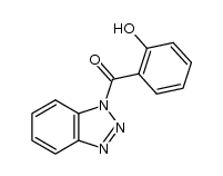 (1H-benzo[d][1,2,3]triazol-1-yl)(2-hydroxyphenyl)methanone Structure