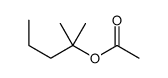 2-methylpentan-2-yl acetate结构式