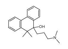 9-(3-(dimethylamino)propyl)-10,10-dimethyl-9,10-dihydrophenanthren-9-ol结构式