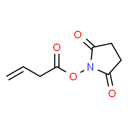 2,5-Pyrrolidinedione,1-[(1-oxo-3-butenyl)oxy]-(9CI) structure