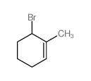 6-bromo-1-methyl-cyclohexene结构式