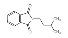 1H-Isoindole-1,3(2H)-dione,2-(3-methylbutyl)-结构式